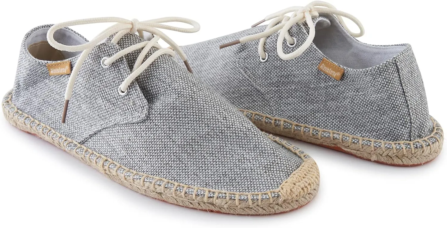 Alexis Leroy Lace Up Unisex Adults Espadrilles…