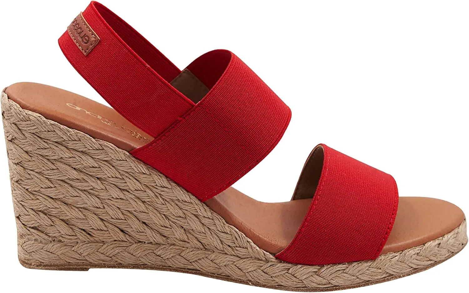 André Assous Women's Allison Espadrille Open Toe Wedge Sandal