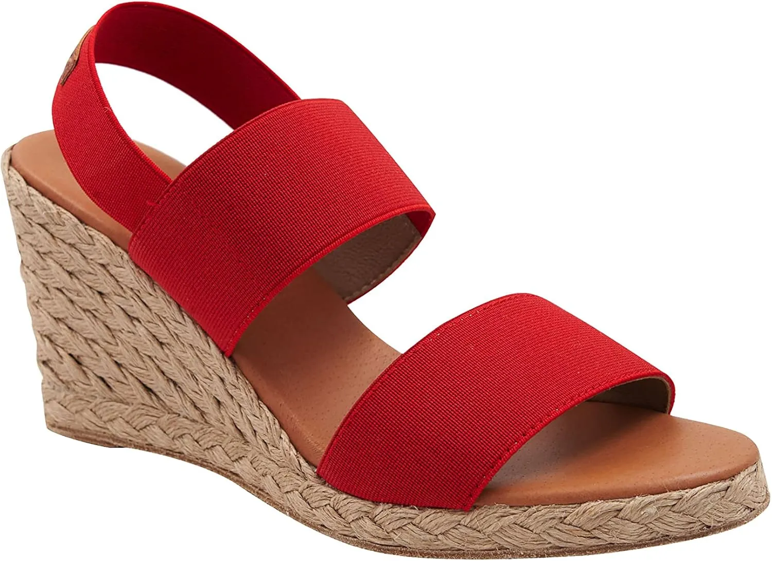 André Assous Women's Allison Espadrille Open Toe Wedge Sandal