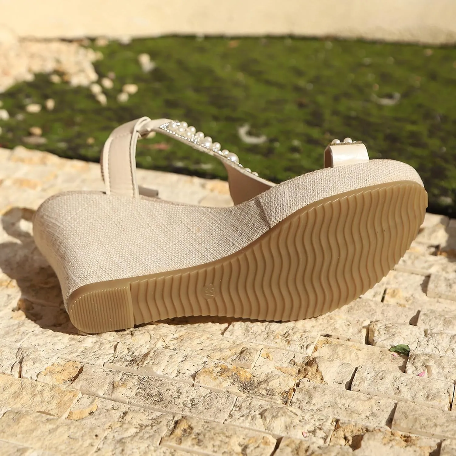 Beach Shoes Women's Slippers Seaside Vacation Flat One Slipper Sandals Cute Women Slides