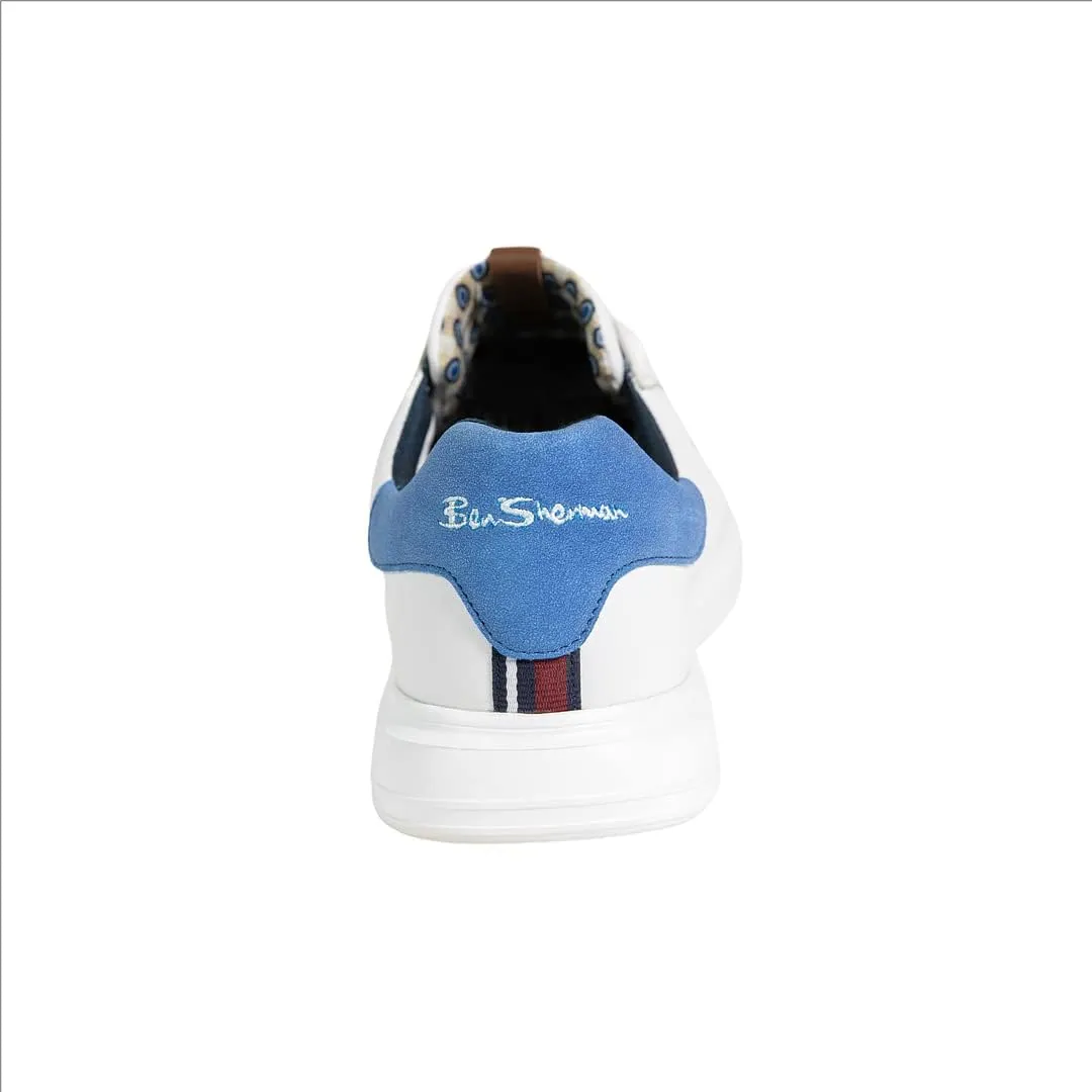 Ben Sherman Hardie Dress Tennis Shoes for Men - Men's Fashion Sneakers - Lightweight Casual Shoes, Classic Look with Comfortable Foot Pad for Everyday Shoe