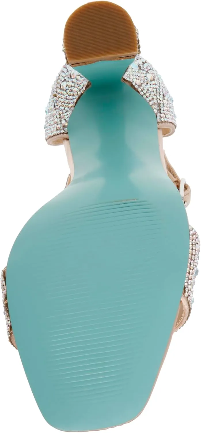 Betsey Johnson Women's Dani Heeled Sandal