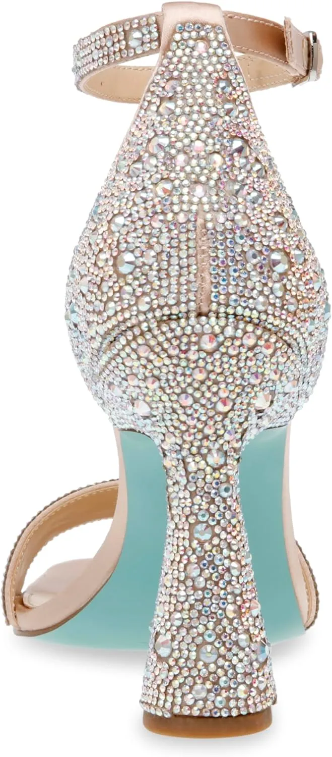 Betsey Johnson Women's Dani Heeled Sandal