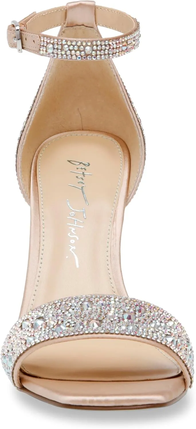 Betsey Johnson Women's Dani Heeled Sandal