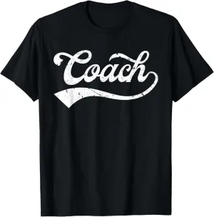 Coach Vintage Distressed Personal Trainer Coaching Gift T-Shirt