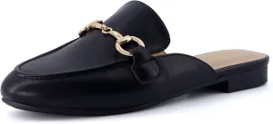 CUSHIONAIRE Women's Yoga Slip On Mule  Memory Foam, Wide Widths Available