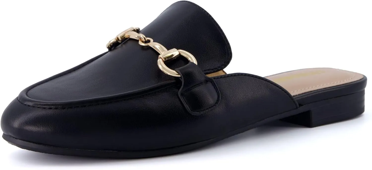 CUSHIONAIRE Women's Yoga Slip On Mule  Memory Foam, Wide Widths Available