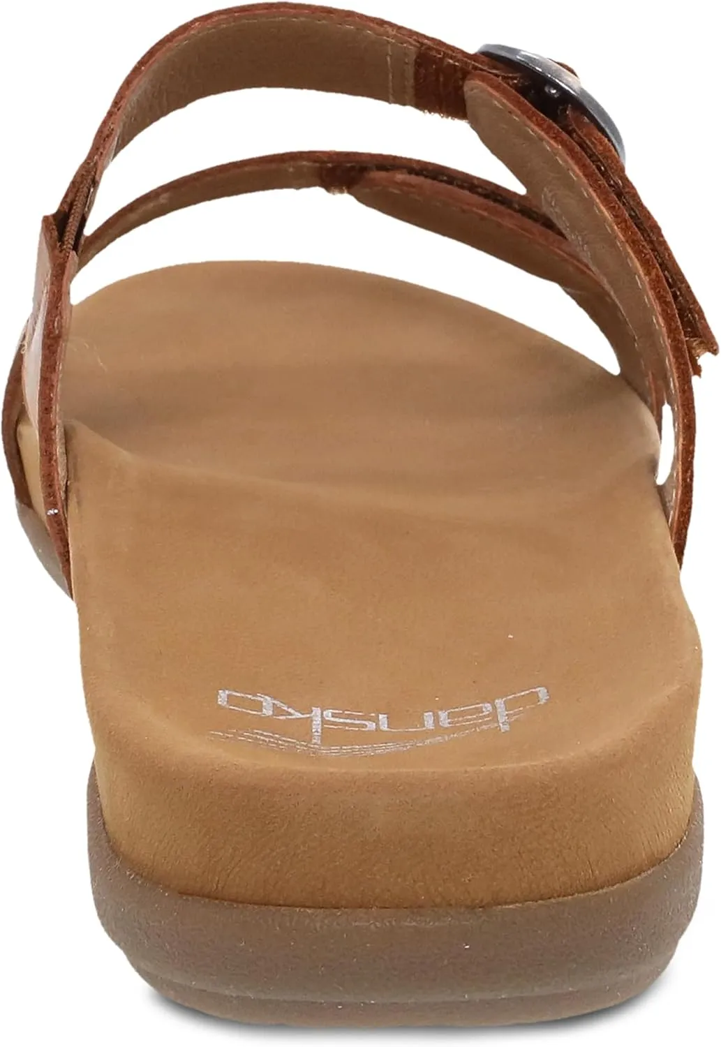 Dansko Justine Adjustable Sandal for Women - Leather Linings and Uppers for All-Day Comfort - Dual-Density EVA Footbed and Lightweight Rubber Outsole for Long-Lasting Wear