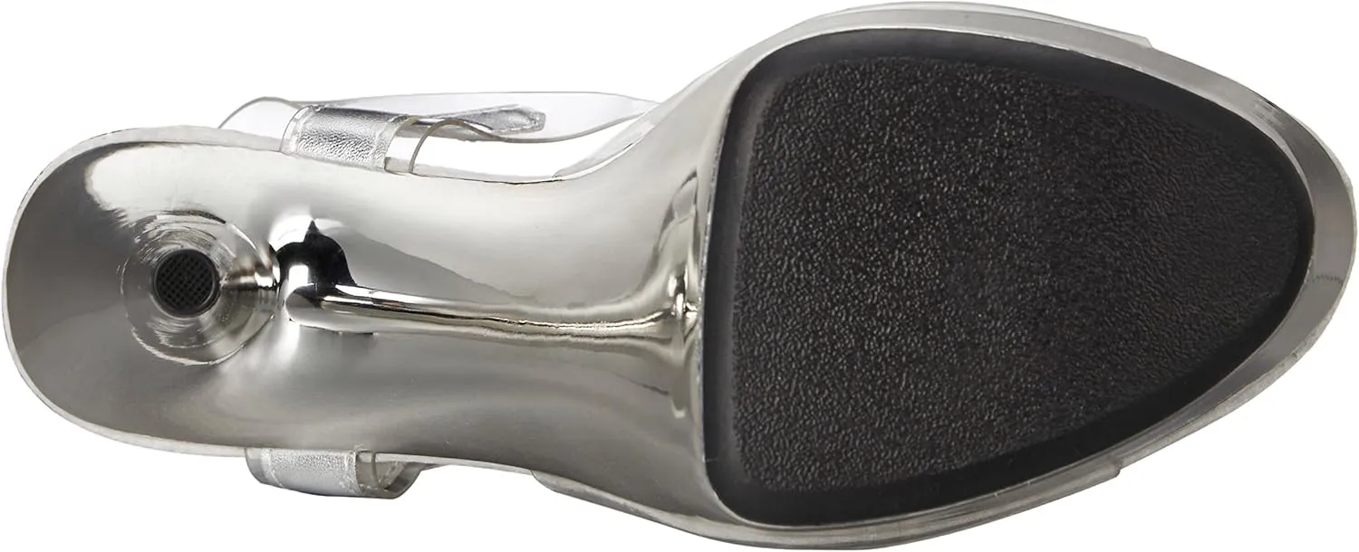 Ellie Shoes Women's 609-CHROME Platform Sandal