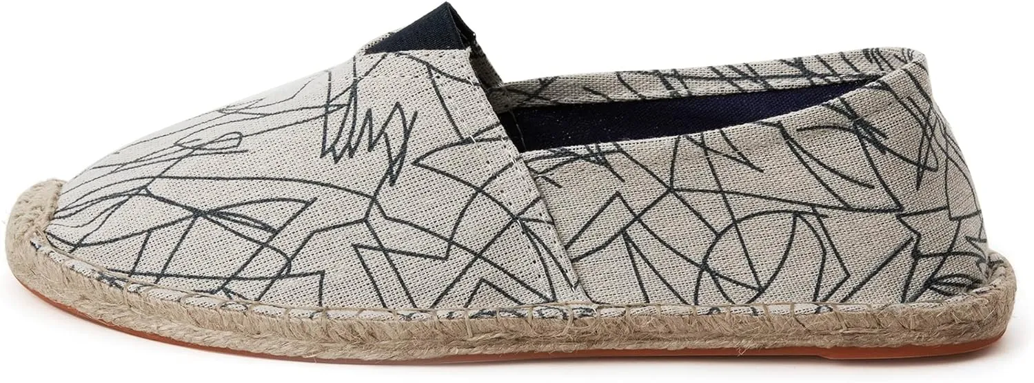 Espadrilles for Men with Flat Slip-on Fashion Casual Classic Canvas