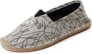 Espadrilles for Men with Flat Slip-on Fashion Casual Classic Canvas