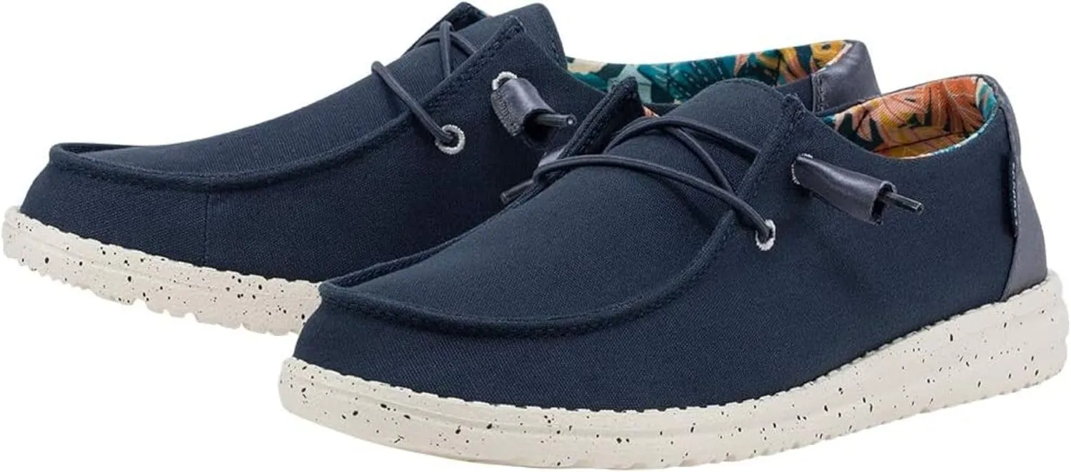 Hey Dude Women's Wendy Chambray Lace-Up Loafer