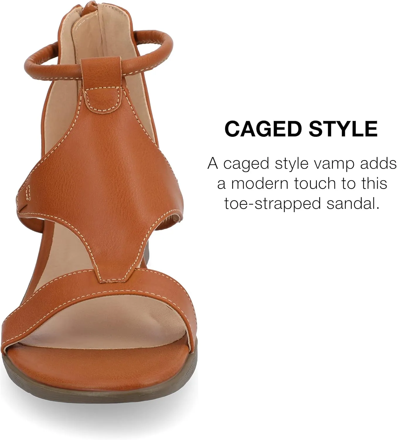 Journee Collection Women's Trayle Wedge Sandals