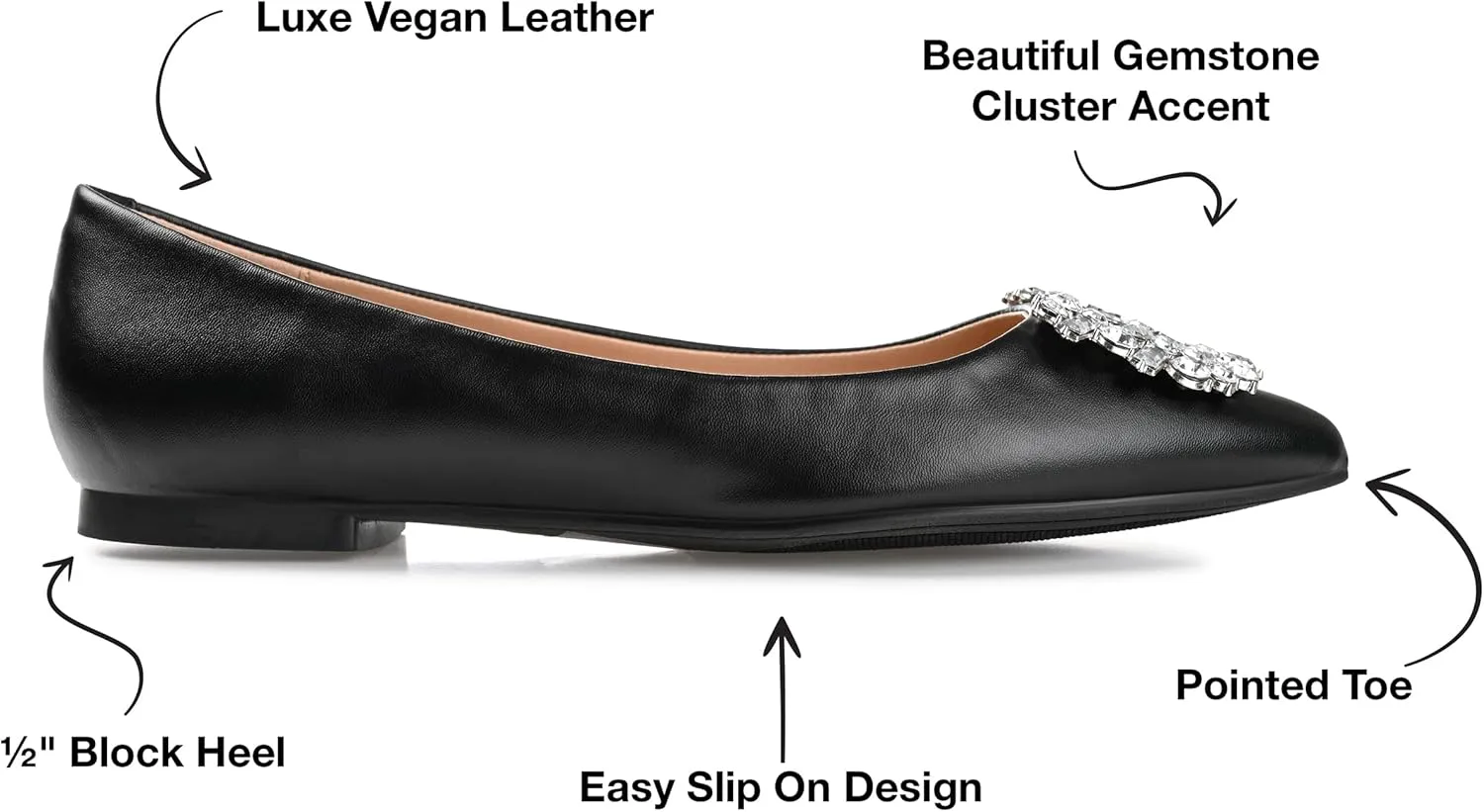 Journee Women's Renzo Dress Flats
