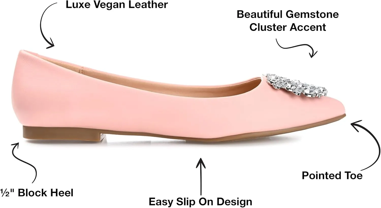 Journee Women's Renzo Dress Flats
