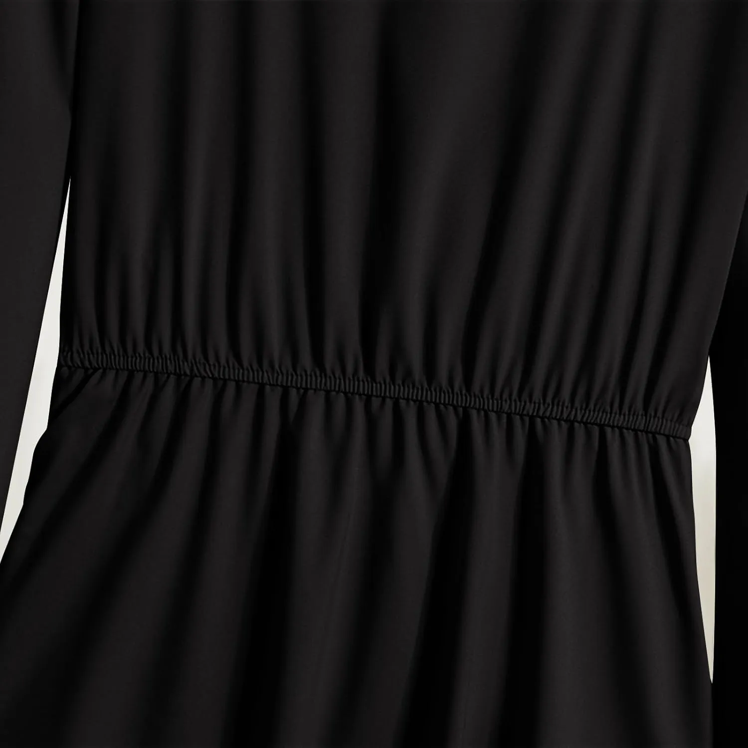 Long Dresses for Women Fall Fashion Long Sleeve Elastic Waist Tiered Ruffle Maxi Dress Causal Crewneck Party Dresses