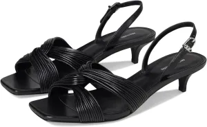 Michael Kors Women's Alessia Kitten Sandal Heeled