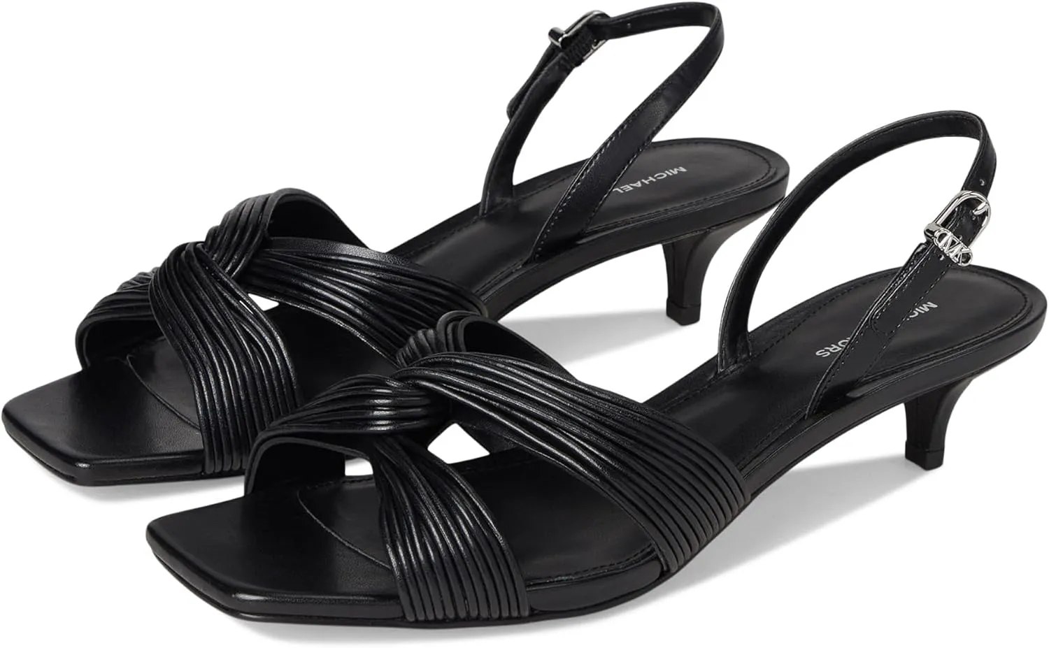 Michael Kors Women's Alessia Kitten Sandal Heeled