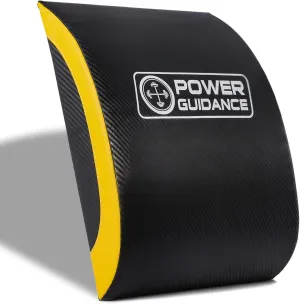 POWER GUIDANCE Ab Exercise Mat - Sit Up Pad - Abdominal & Core Trainer Mat for Full Range of Motion Ab Workouts