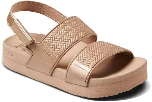 REEF Kids' Water Vista Platform Sandal, Water Friendly, Adjustable Velcro Strap