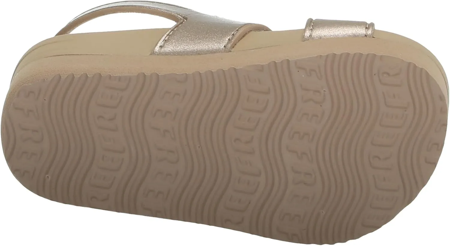 REEF Toddler/Little Kid Water Vista Platform Sandal, Water Friendly, Adjustable Velcro Strap
