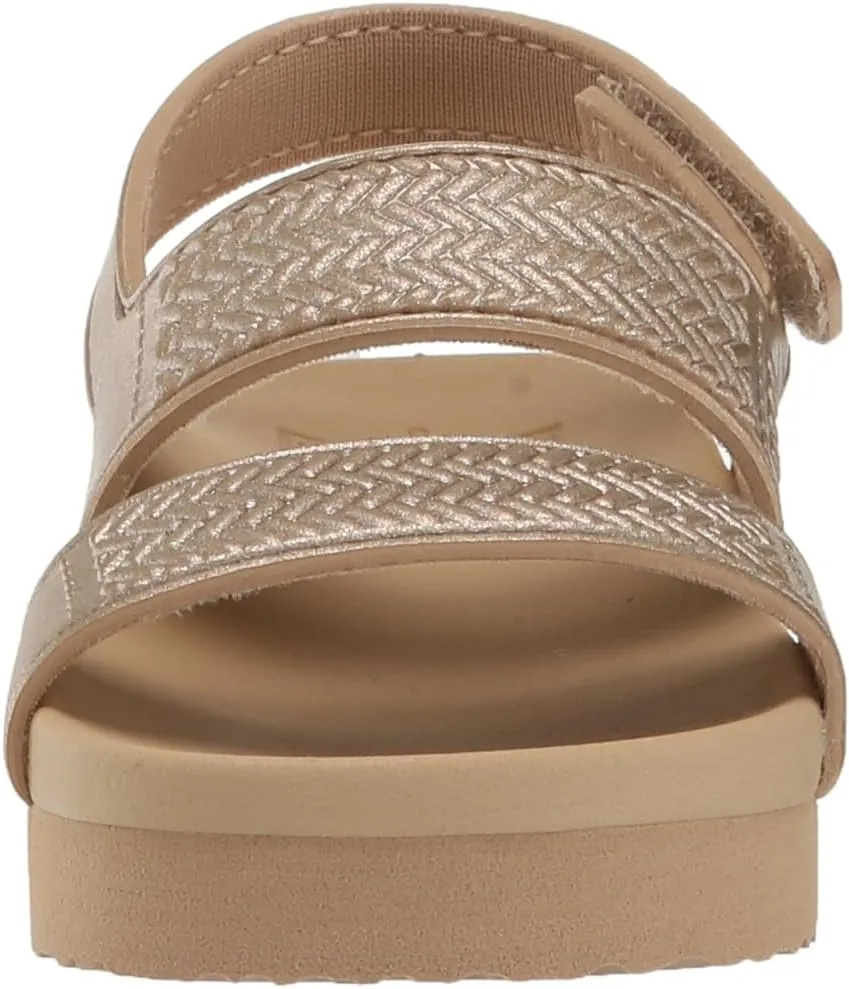REEF Toddler/Little Kid Water Vista Platform Sandal, Water Friendly, Adjustable Velcro Strap