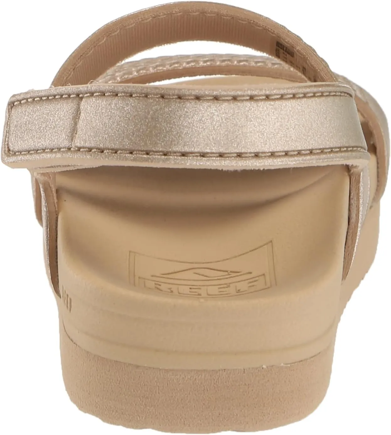 REEF Toddler/Little Kid Water Vista Platform Sandal, Water Friendly, Adjustable Velcro Strap