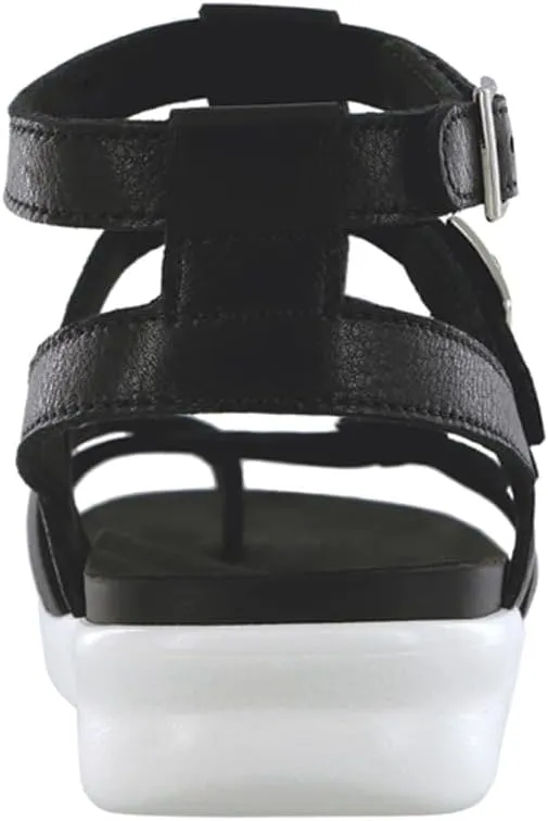 SAS Women's Aria Comfort Gladiator Sandal Flat