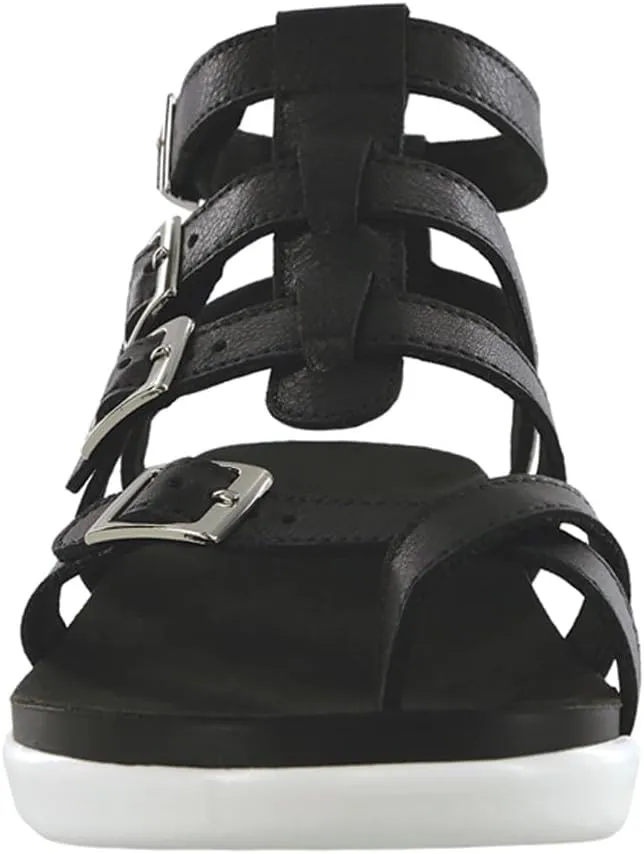 SAS Women's Aria Comfort Gladiator Sandal Flat