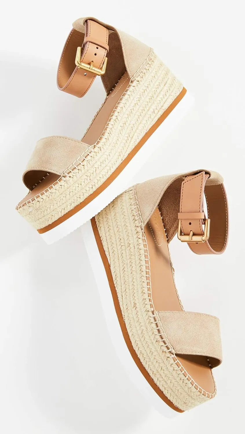 SEE BY Chloé Women's Glyn Flatform Espadrilles