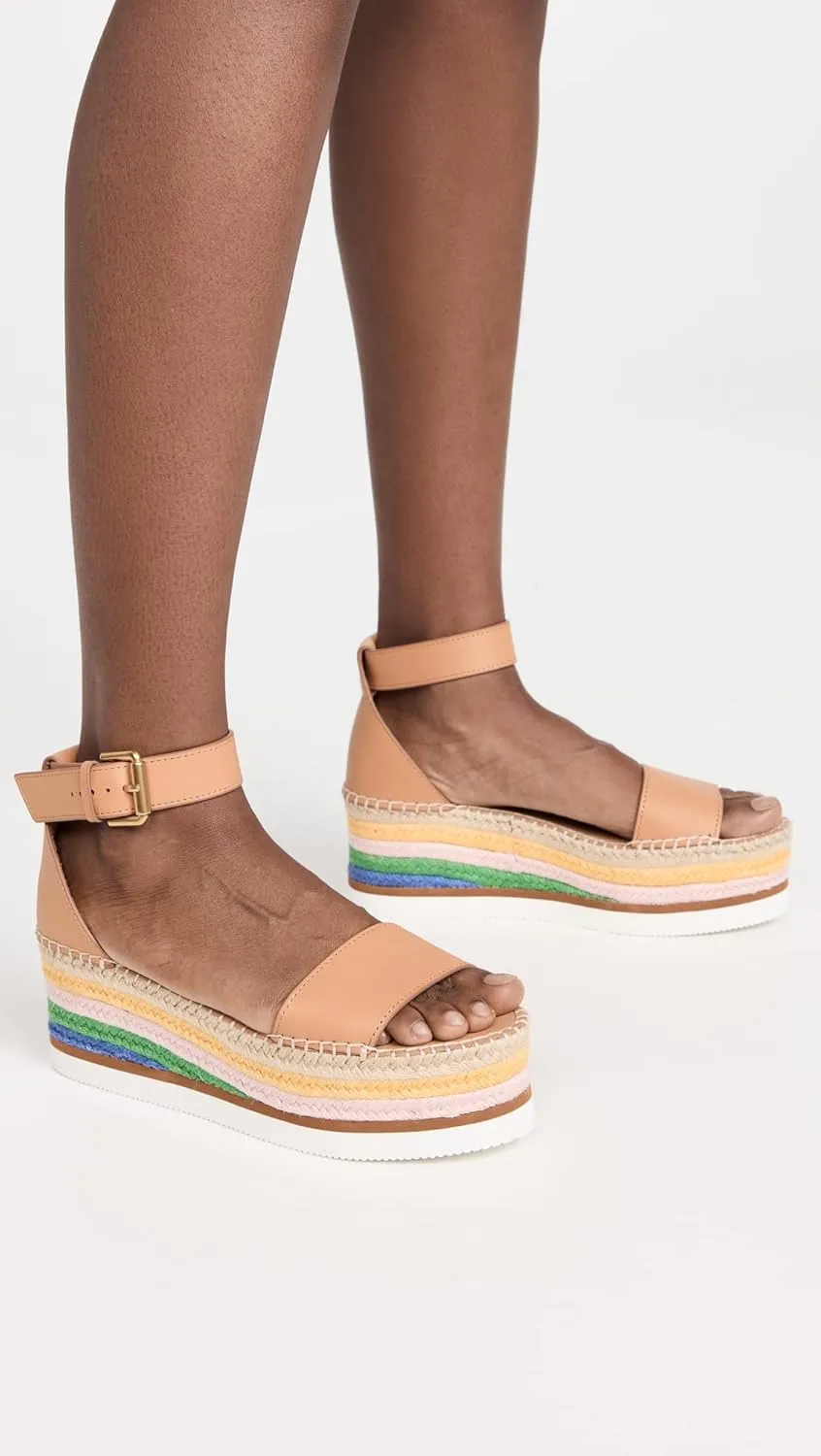 SEE BY Chloé Women's Glyn Flatform Espadrilles