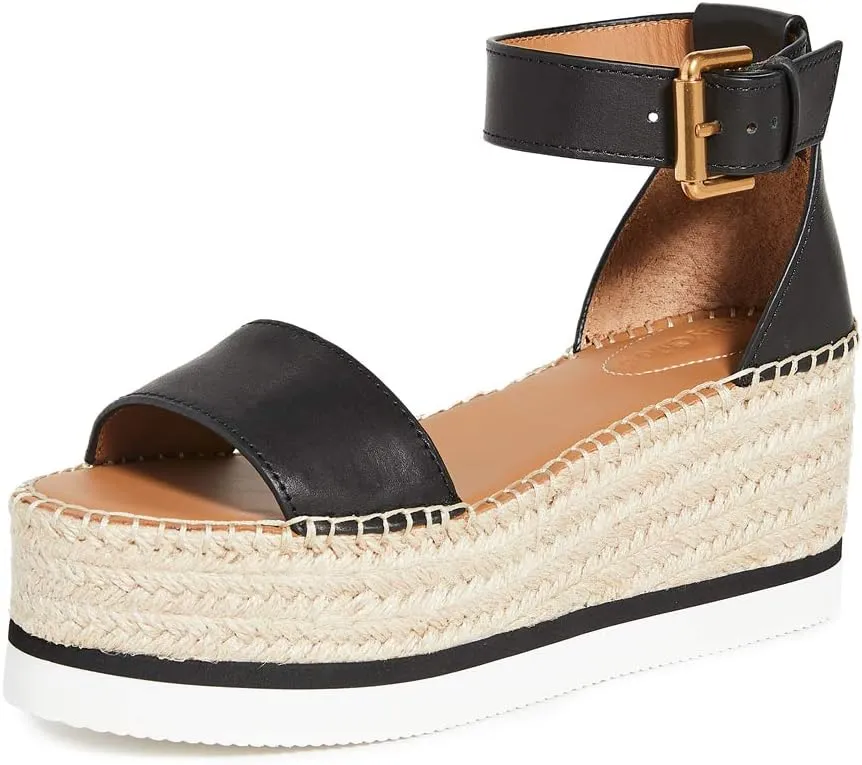 SEE BY Chloé Women's Glyn Flatform Espadrilles