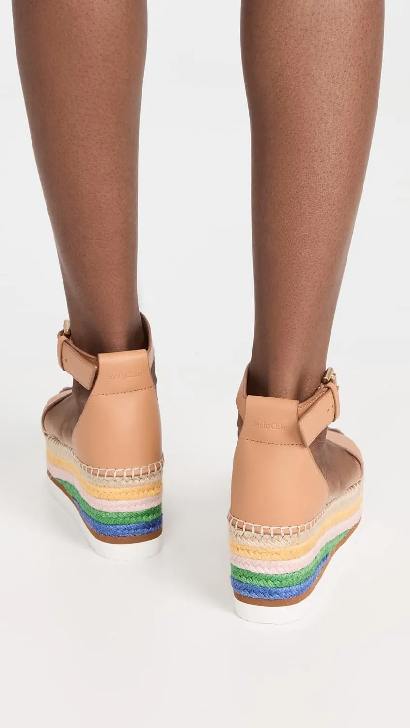 SEE BY Chloé Women's Glyn Flatform Espadrilles