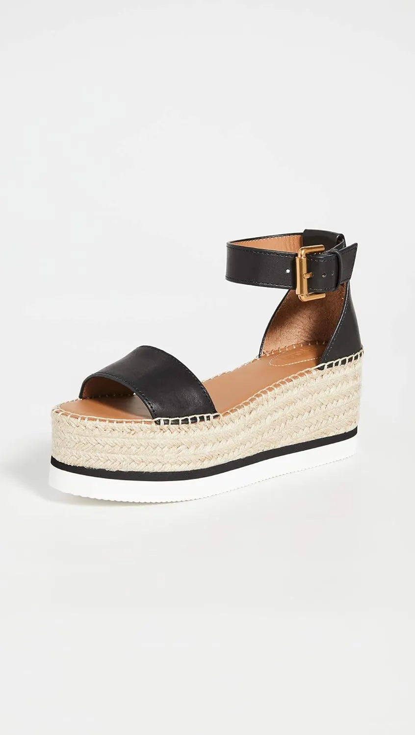 SEE BY Chloé Women's Glyn Flatform Espadrilles
