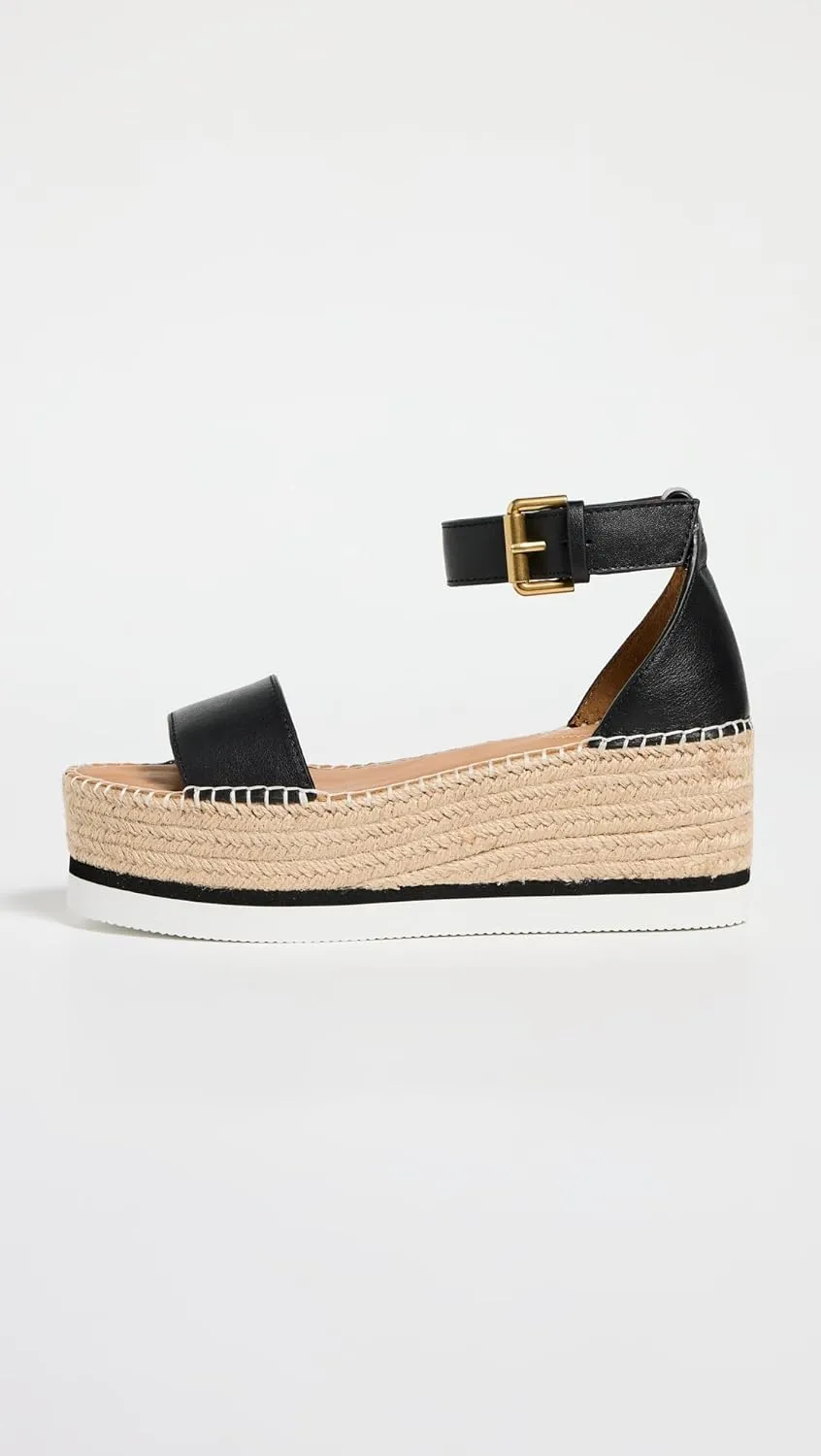 SEE BY Chloé Women's Glyn Flatform Espadrilles