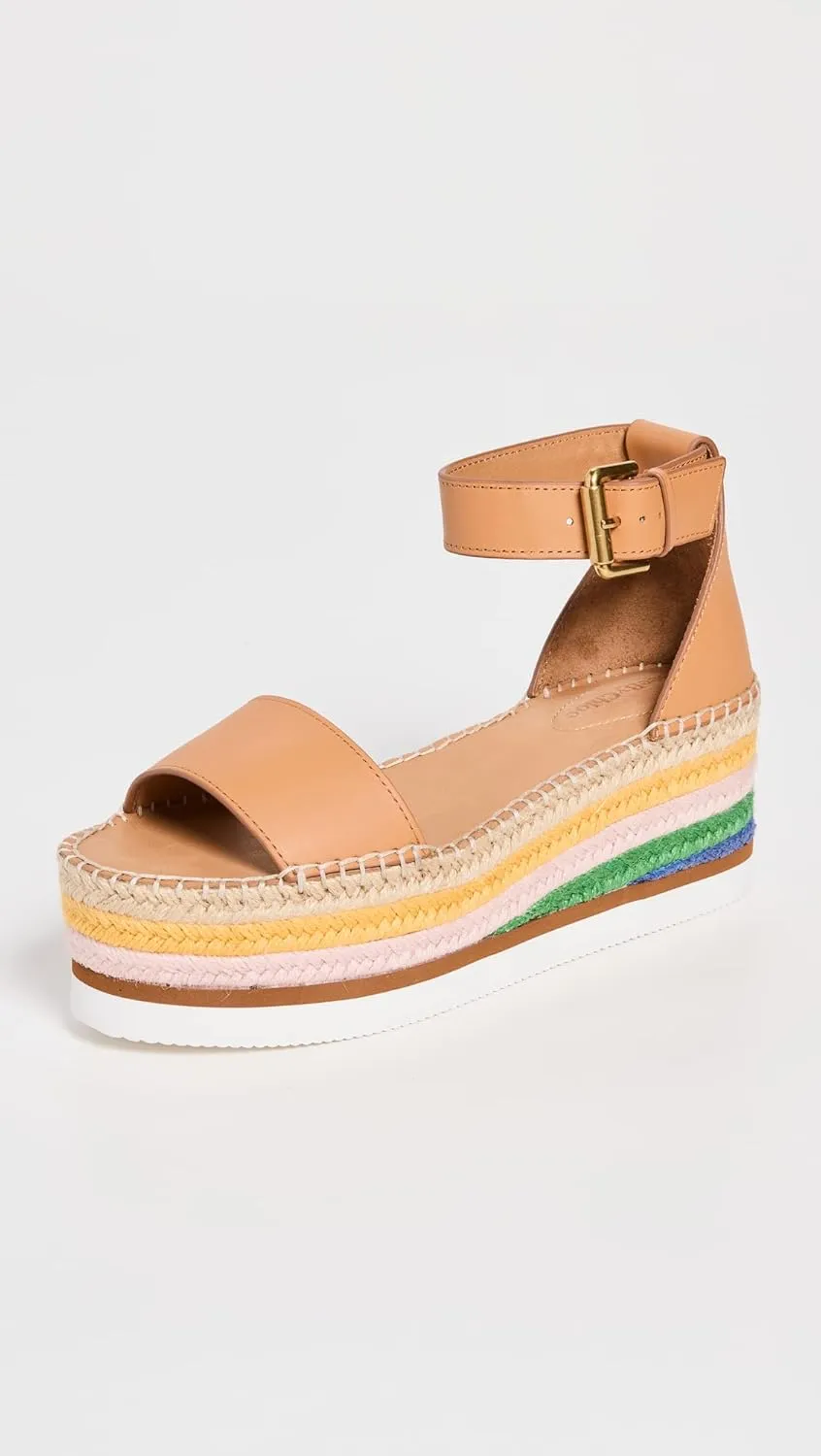 SEE BY Chloé Women's Glyn Flatform Espadrilles