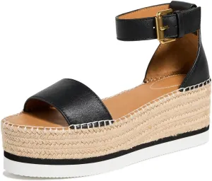 SEE BY Chloé Women's Glyn Flatform Espadrilles