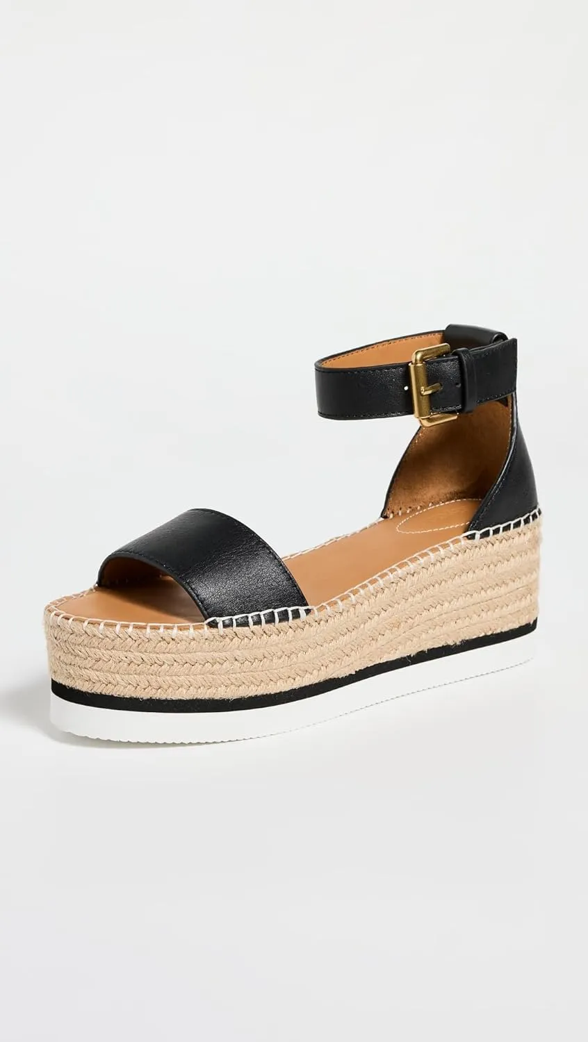SEE BY Chloé Women's Glyn Flatform Espadrilles