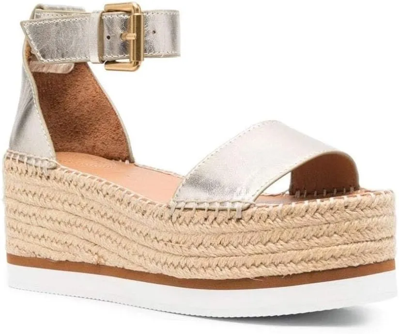 SEE BY Chloé Women's Glyn Flatform Espadrilles