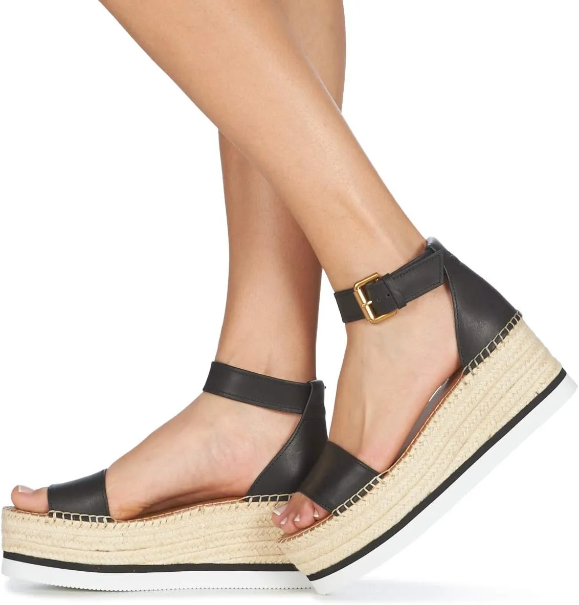 SEE BY Chloé Women's Glyn Flatform Espadrilles