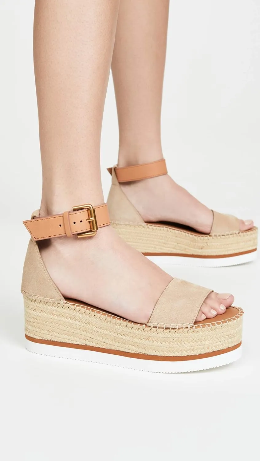 SEE BY Chloé Women's Glyn Flatform Espadrilles