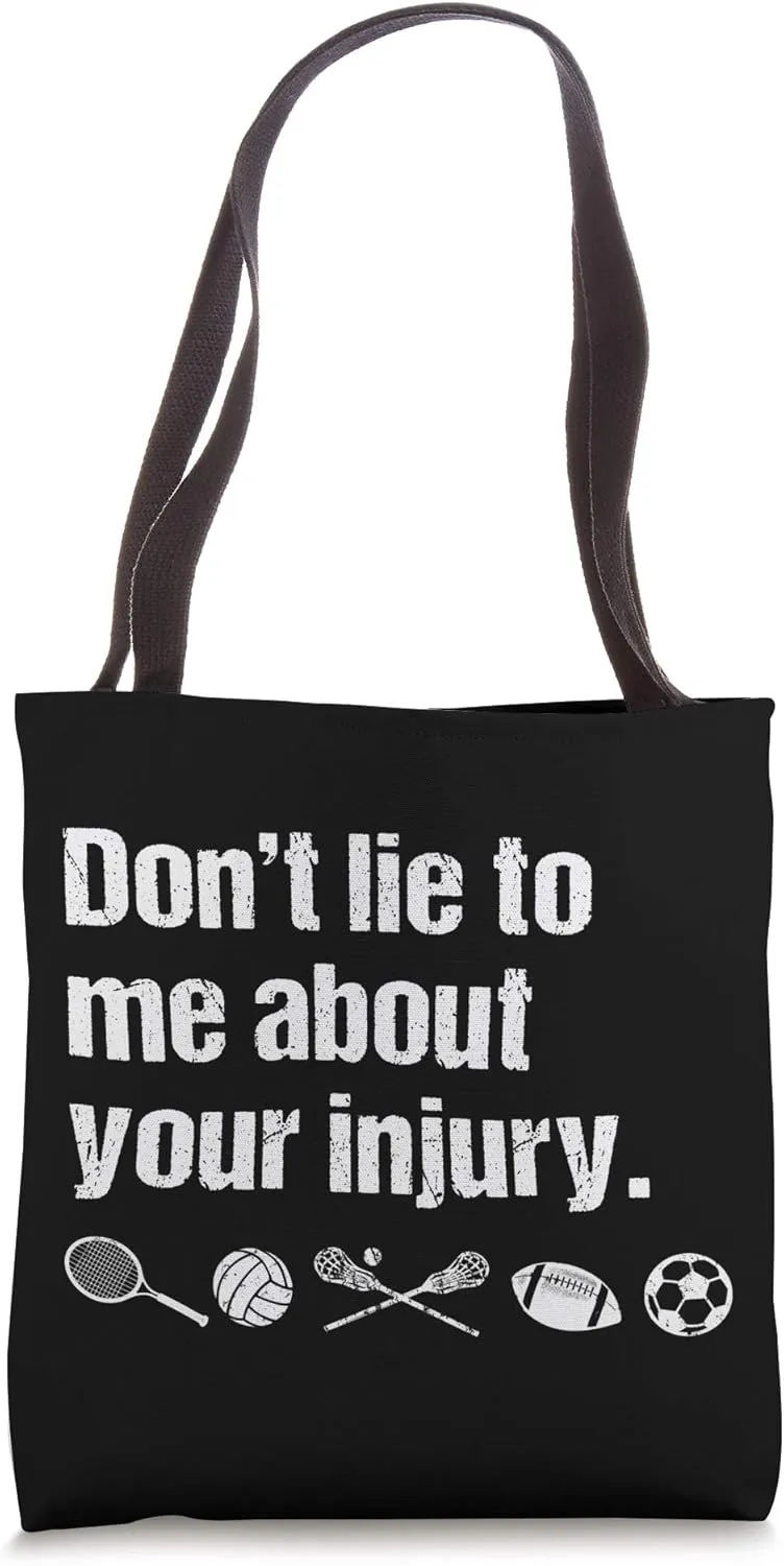 Sports Medicine Athletic Trainer Gift High School Tote Bag