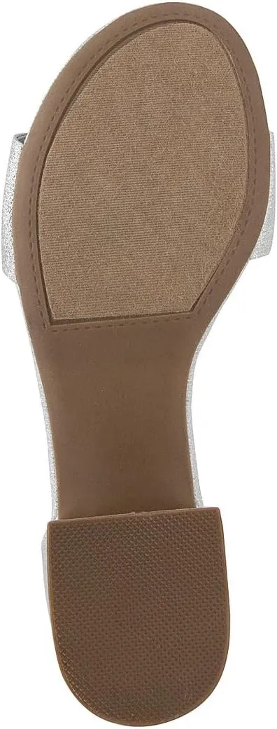 Sugar Women's Block Heel Sandals – Open Toe, Ankle Strap, Comfortable Dress Shoes for Weddings & Casual Wear