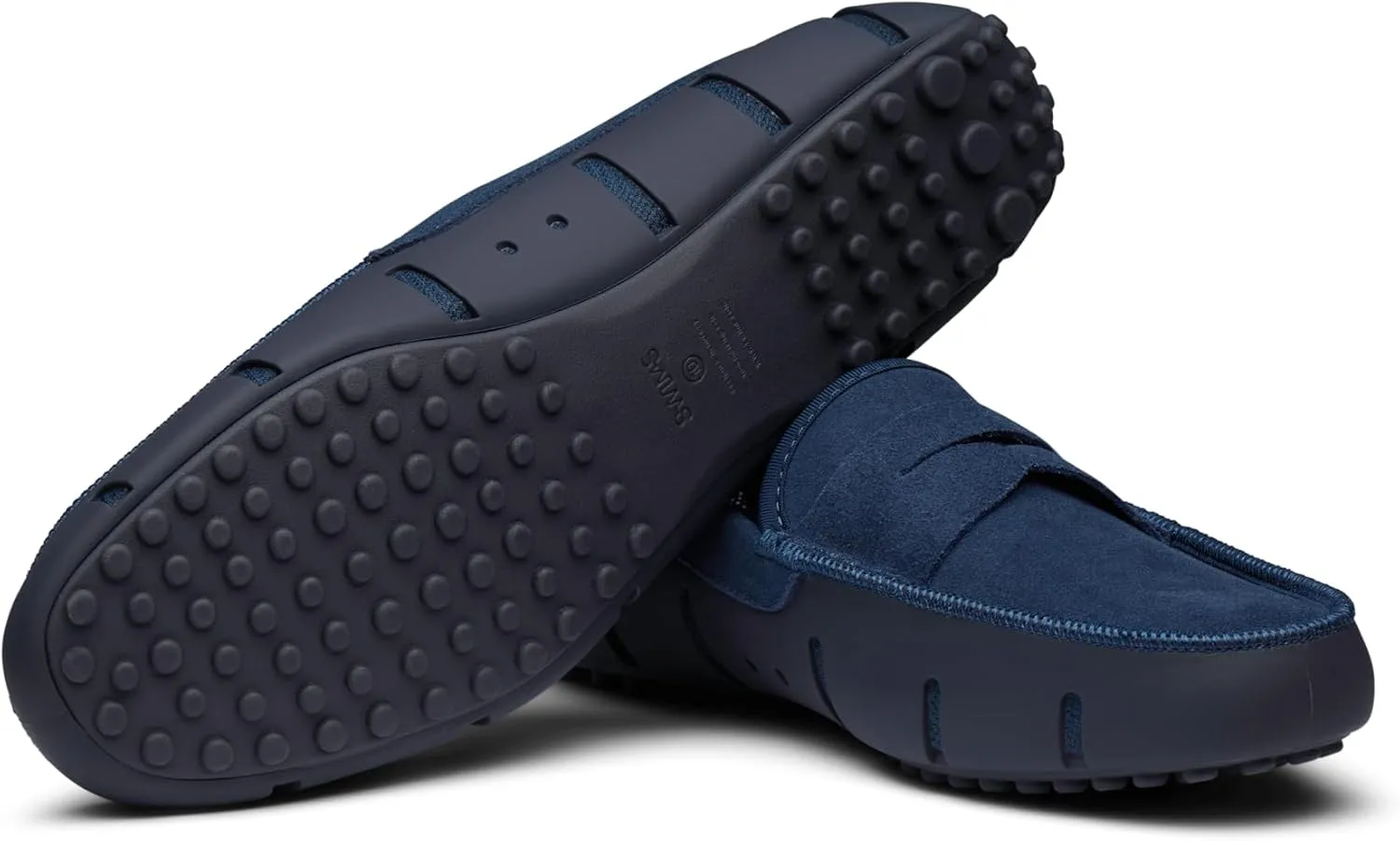 SWIMS Men's Penny Loafers Slip-On Moccasins Classic Boat/Deck Shoes for Men