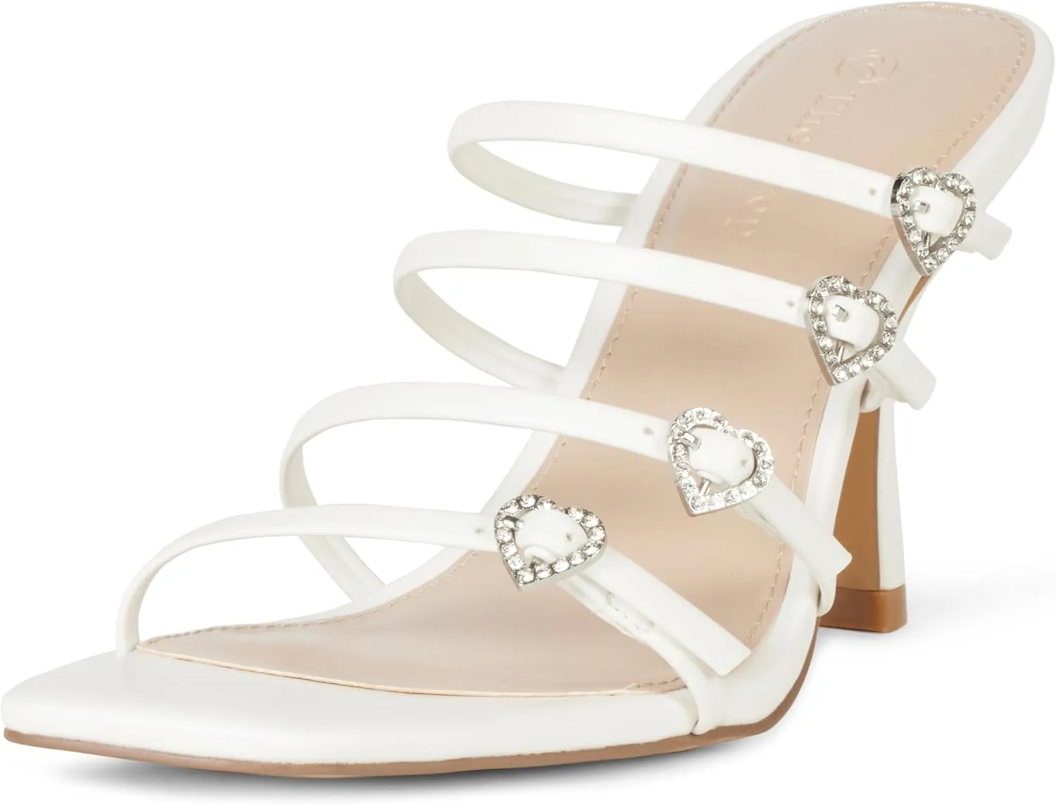 The Drop Women's Naomi Strappy Buckle Heeled Sandal
