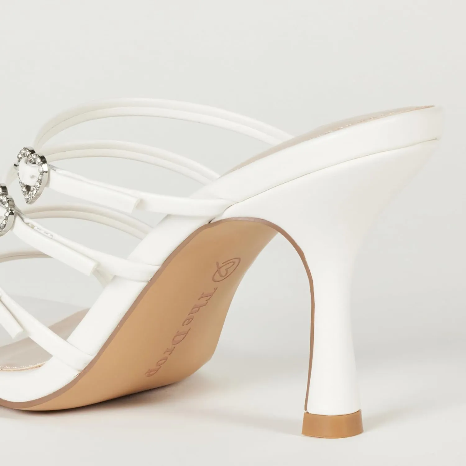 The Drop Women's Naomi Strappy Buckle Heeled Sandal