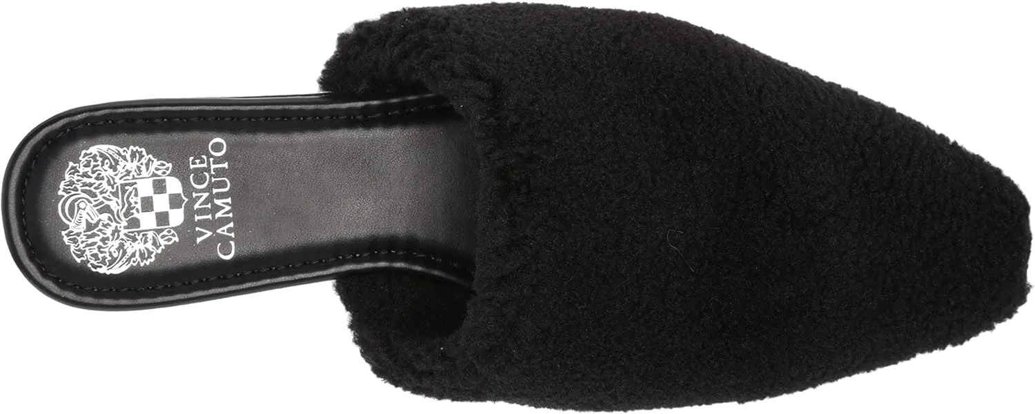 Vince Camuto Women's Footwear Vameera Faux Shearling Slip-on Mule