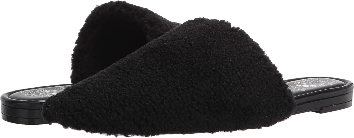 Vince Camuto Women's Footwear Vameera Faux Shearling Slip-on Mule