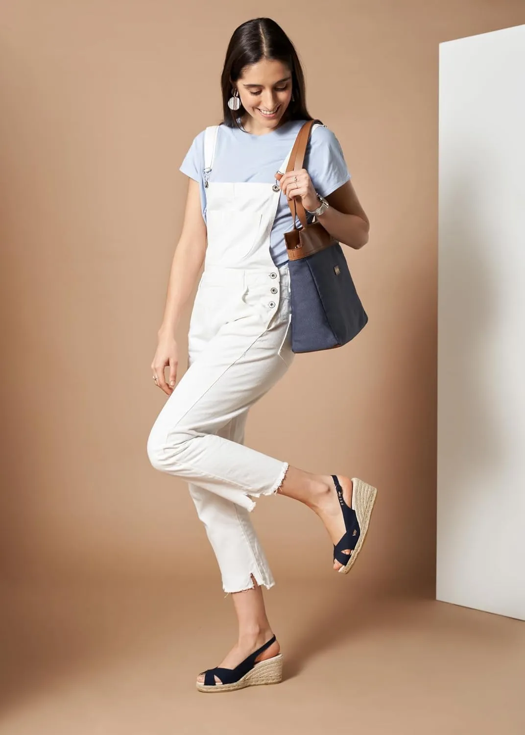 Viscata Llansa Canvas Wedge with Elegant Buckle Flattering 2 ½” Slingback Heel Women's Sandals with Breathable Organic Cotton Canvas and 100% Natural Jute Midsole for all Casual Occasions