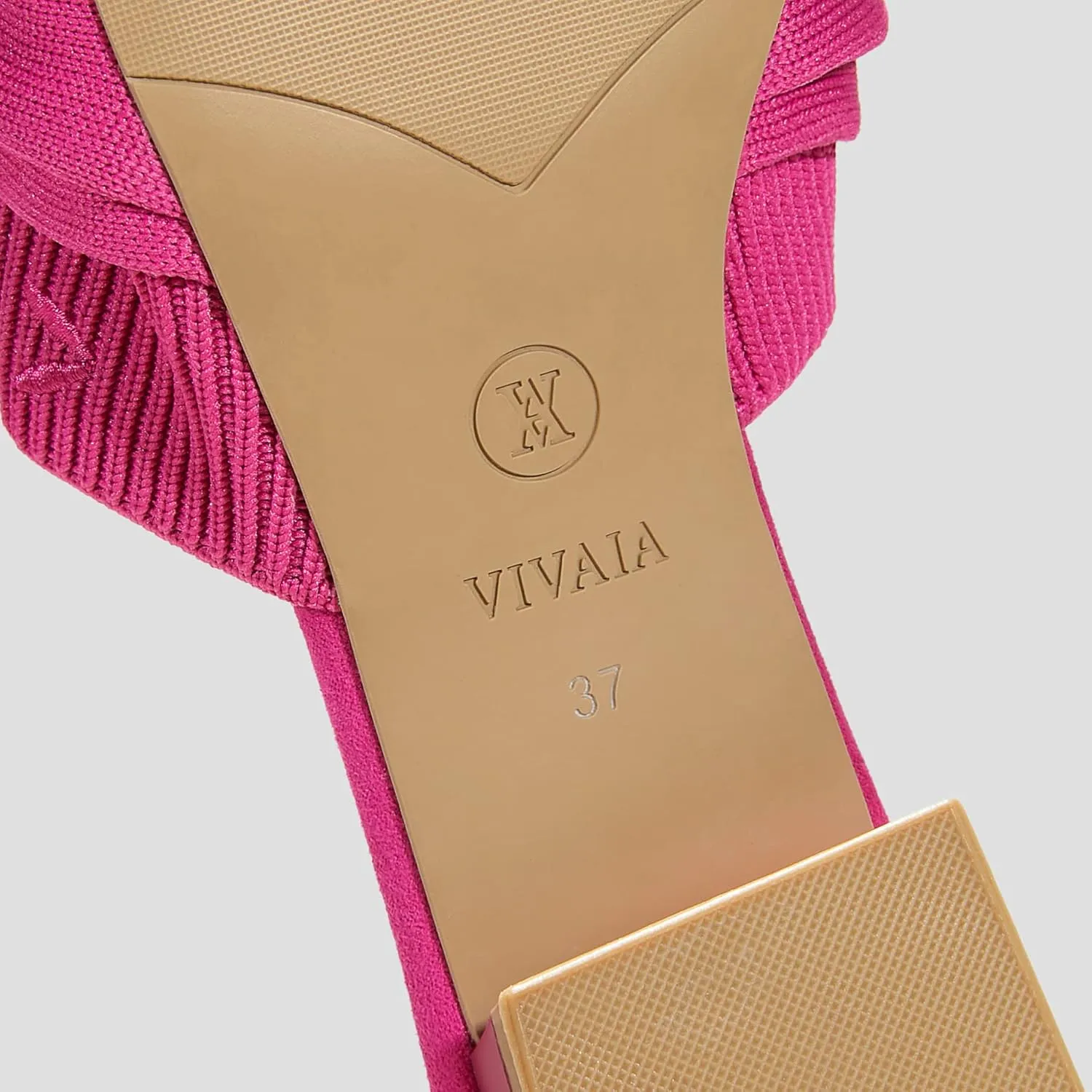 VIVAIA Yaffa Mules for Women Slip On Pointed-Toe Knot Mules Women's Casual Slip on Washable Comfortable Shoes Pointed-Toe Style